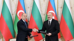 Алиев след среща с Радев: Азербайджан изнася все повече газ за България