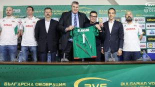 Любомир Ганев представи Бленджини като новия треньор на България